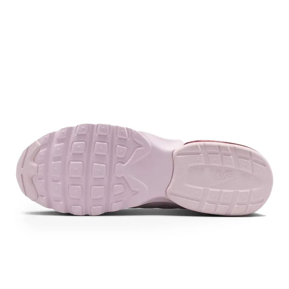 Sola do Tênis Nike Air Max Invigor Feminino Rosa mostrando design e amortecimento